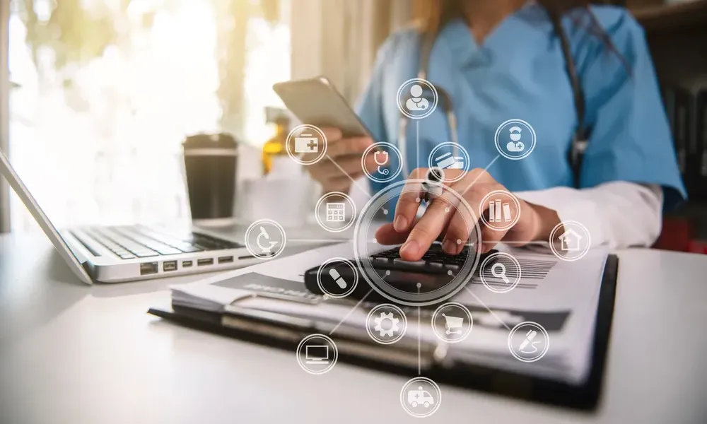 Patient demographics, eligibility & benefits verification